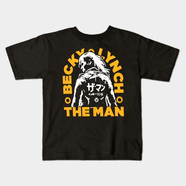 Becky The Man Kids T-Shirt by IndianaWild